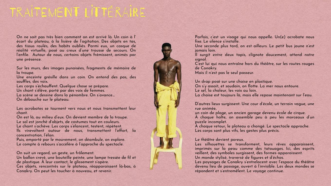 Page 4 du dossier artistique d'IGOO