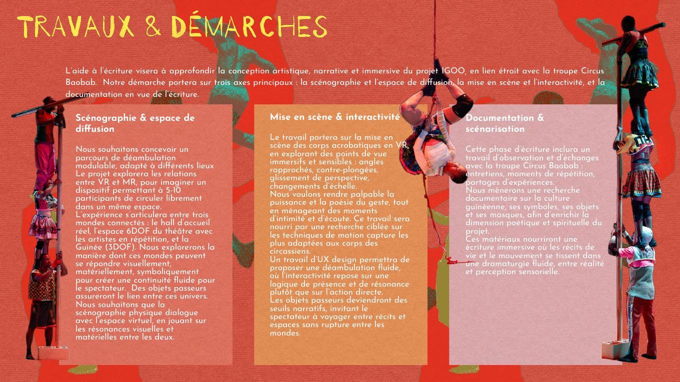 Page 9 du dossier artistique d'IGOO